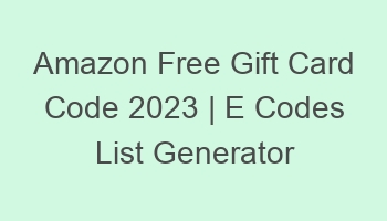 amazon free gift card code 2023 e codes list generator 697035 1