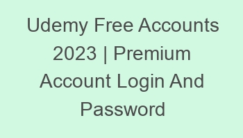 udemy free accounts 2023 premium account login and password 697046 1