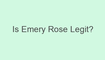 is emery rose legit 698960