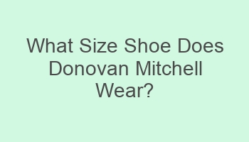 what size shoe does donovan mitchell wear 702238